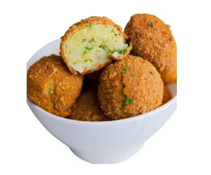 כדורי פירה עם רוטב